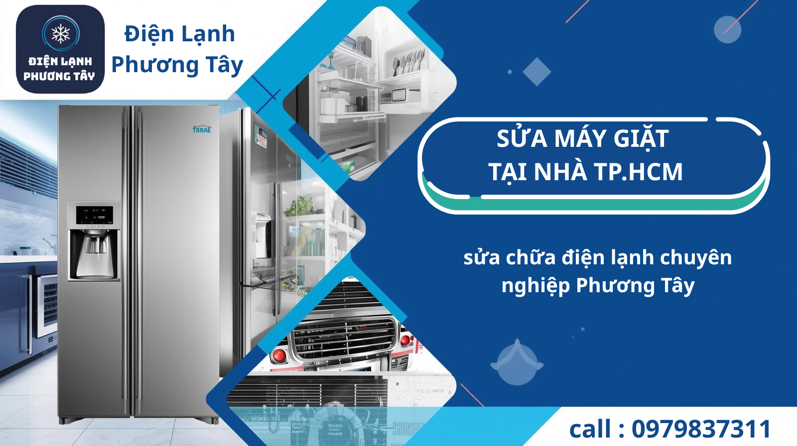 DỊCH VỤ SỬA MÁY GIẶT TẠI NHÀ – ĐIỆN LẠNH PHƯƠNG TÂY